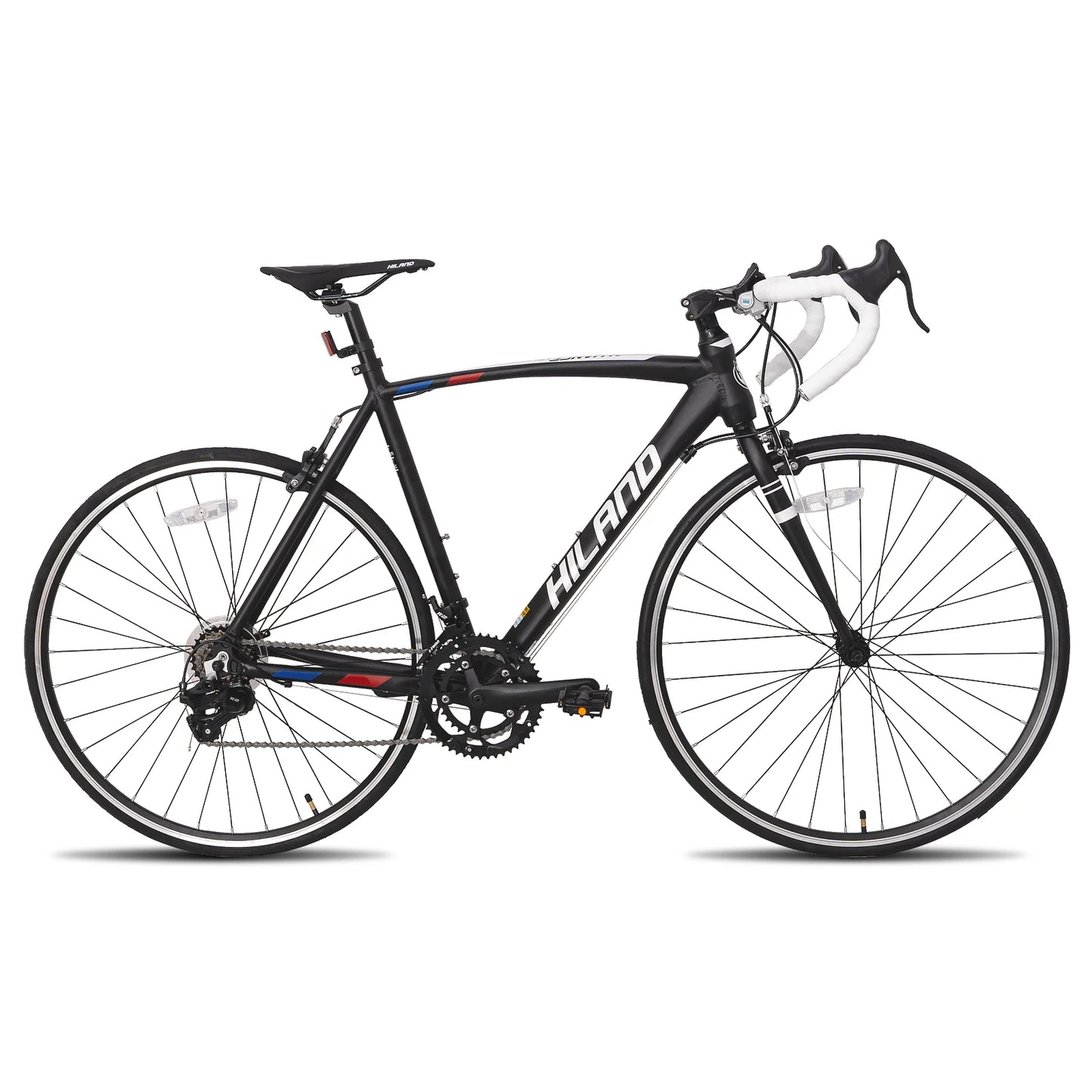 700c road bike, 14 speeds, lightweight aluminum frame, racing bike, city commuter road bike for men and women