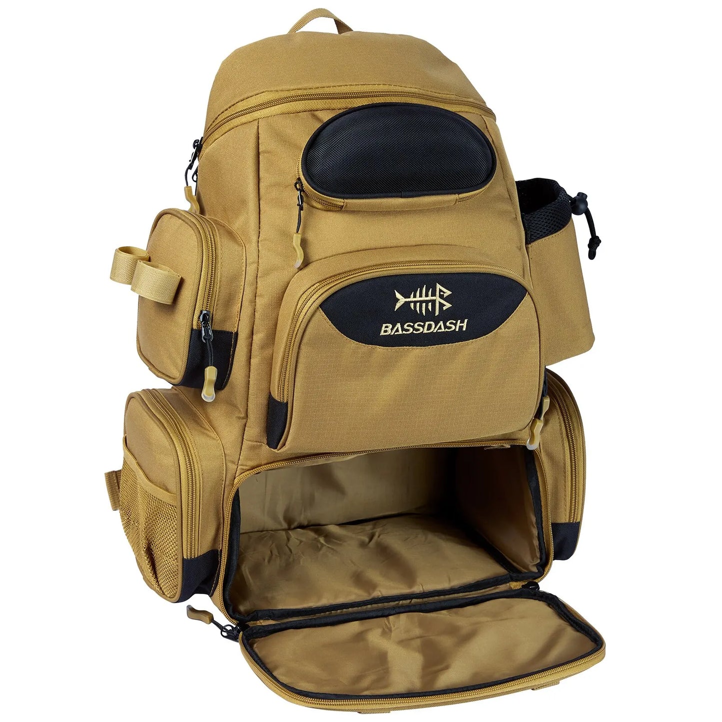 Fishing Bag Tackle Backpack Lightweight Tactical Tackle Box Multifunctional