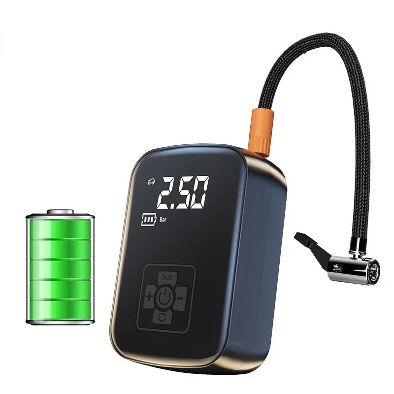 Portable Bicycle Pump 150 PSI Bike Manual Air Pump Balloon Tire Inflator Electric Tire Inflator Pump Cycling Accesories