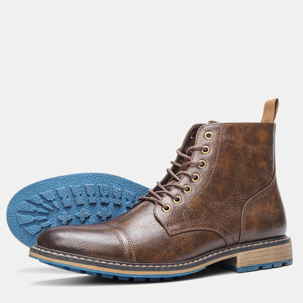 Size 8~13 Men Boots Fashion Brand Comfortable Ankle Boots For Men