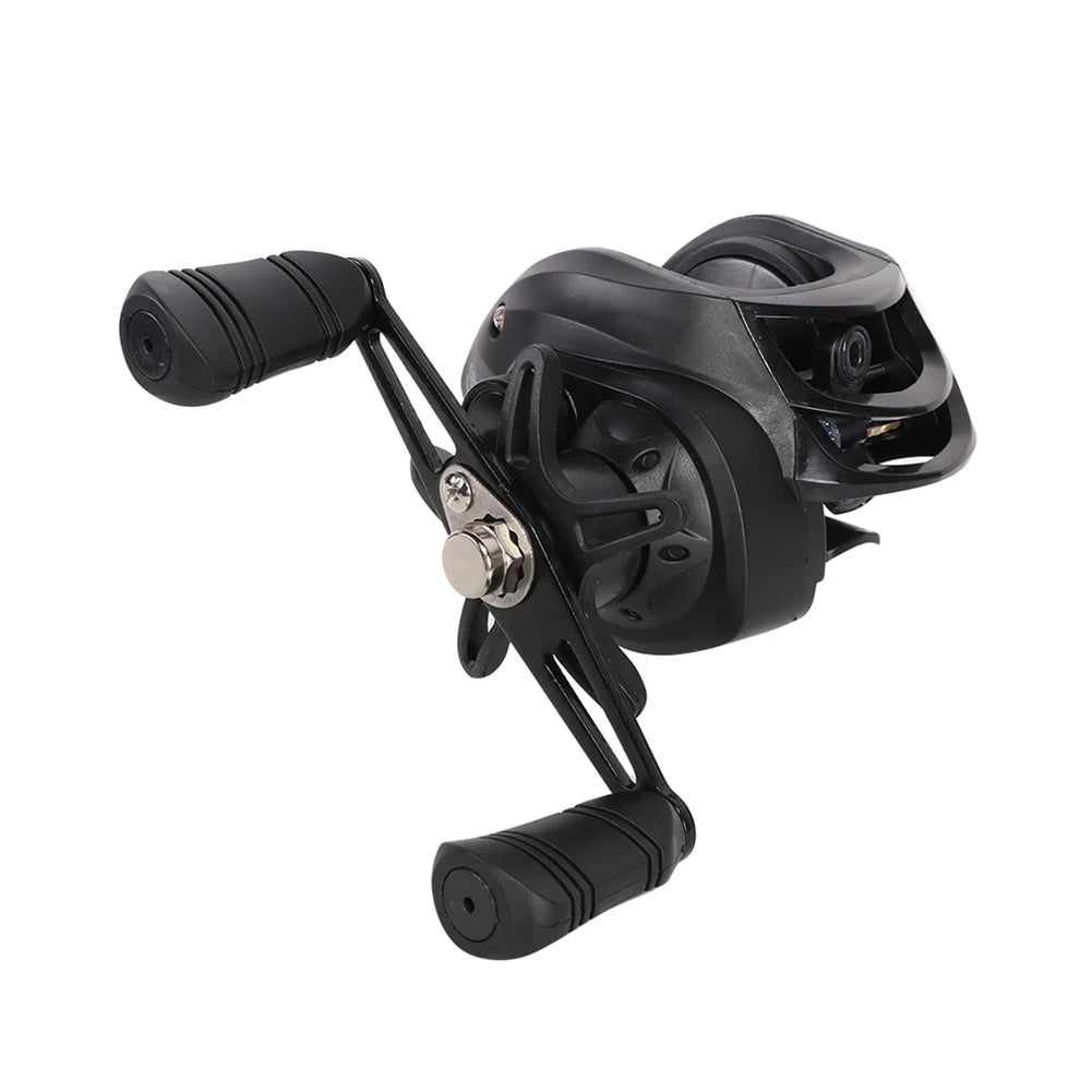 Baitcasting Fishing Wheel 7.2/1 Gear Ratio Fishing Reels Wheel Max Drag 10kg Saltwater Freshwater 18+1BB Fishing Accessory