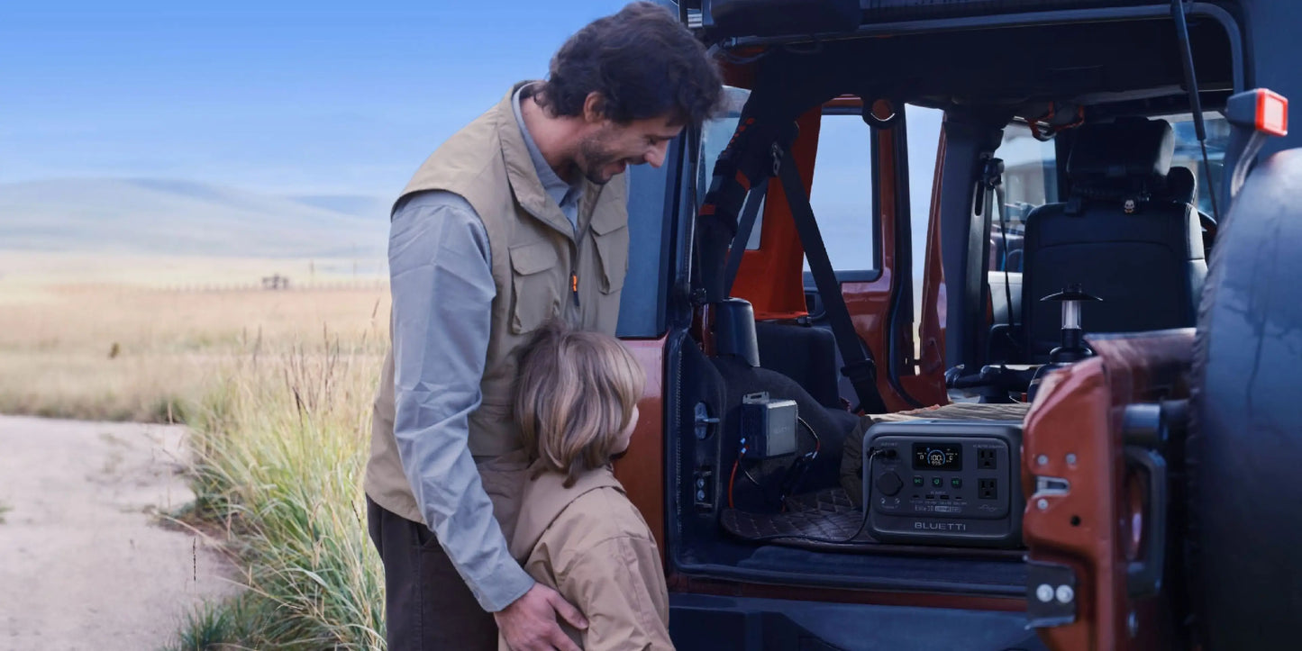 【Renew】 Elite 30 V2 Portable Power Station 288Wh 600W Peak Large Capacity Solar Generator For Outdoor Camping Home Emerge