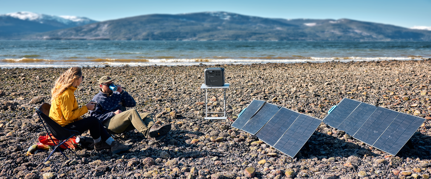 【Brand New Warranty 5 Years】AC180 Solar Portable Power Station 1800W 1152Wh Solar Generator for Camping Off-grid Power