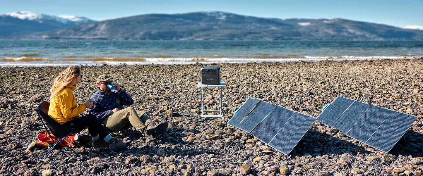【Brand New Warranty 5 Years】AC180 Solar Portable Power Station 1800W 1152Wh Solar Generator for Camping Off-grid Power