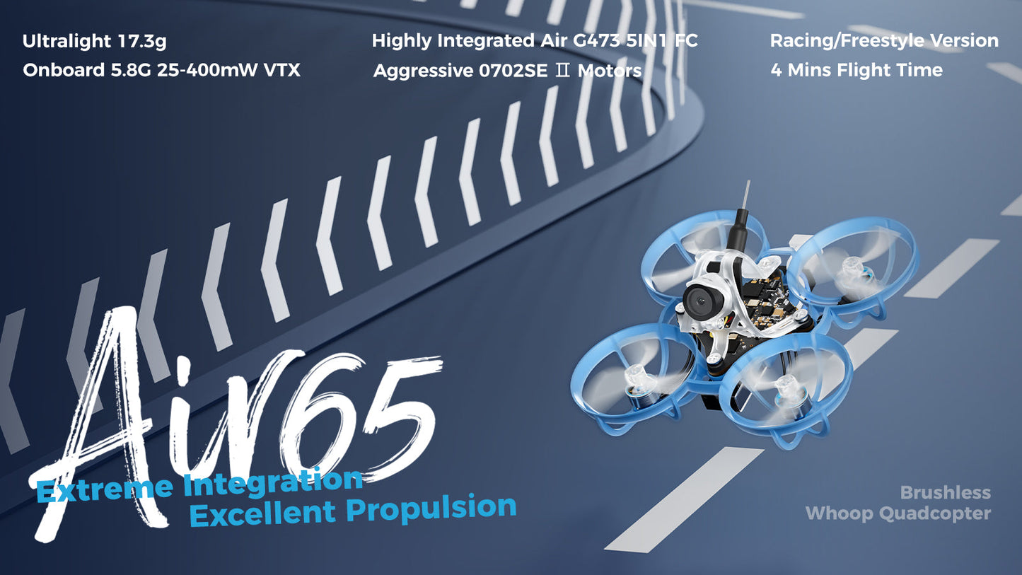 Air65 5 IN 1 Brushless Whoop Quadcopter RC Racing Freestyle Drones ship from US