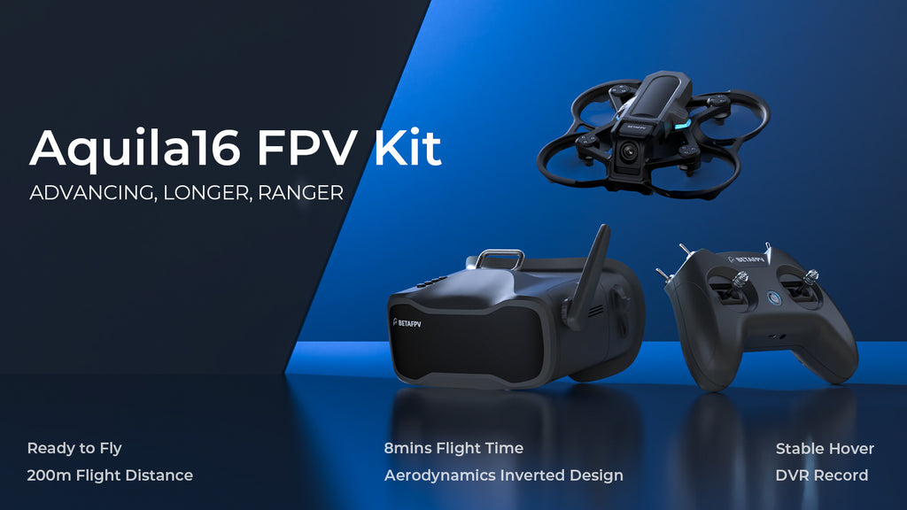 Aquila16 FPV Kit Brushless Racing Drone Professional Quadcopter Indoor Outdoor Camera Drone