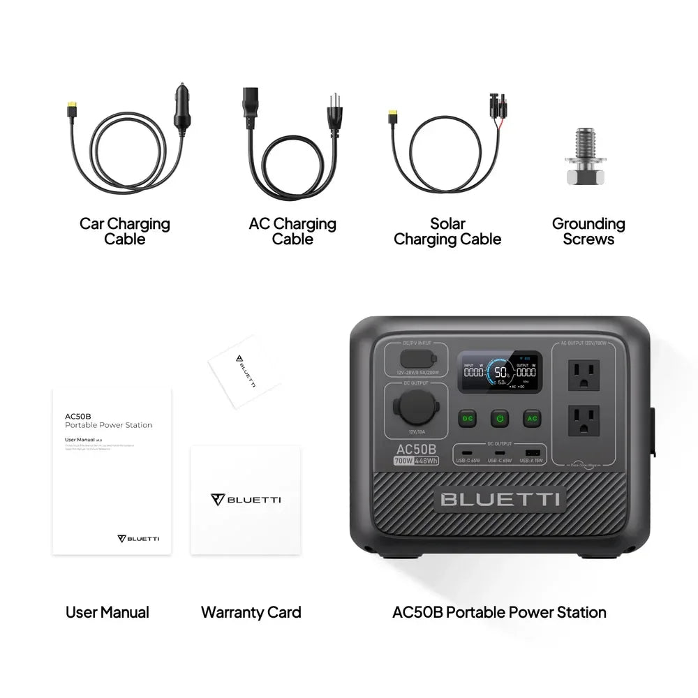 Portable Power Station | 700W 448Wh Compact Reliable Energy for Outdoor and Emergency Use