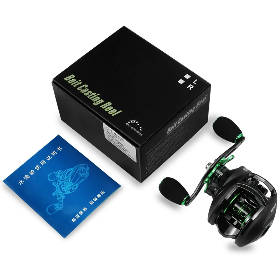 Best Baitcasting Reel BS2000 8.1:1 High Speed Spare Spool Reel Fishing Saltwater Fresh Fishing Casting Fishing Reel