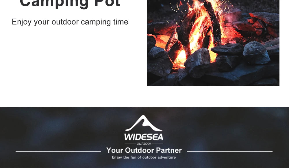 Ultralight Camping Cooking Utensils Outdoor Tableware Pot Set Hiking Picnic Travel Tourist Dishes Supplies Equipment