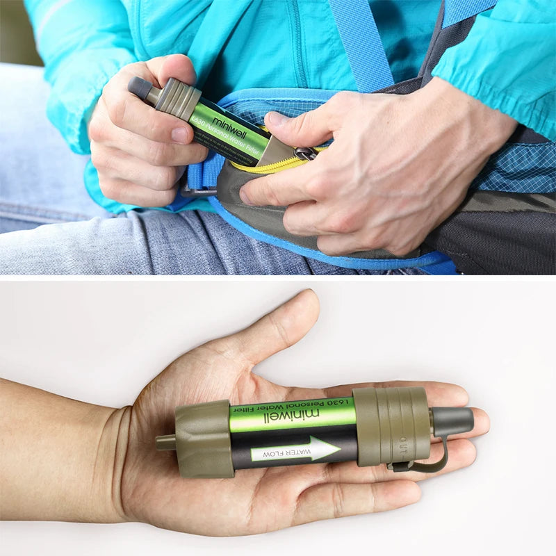 L630 portable Water Filter equipment for military survival kits
