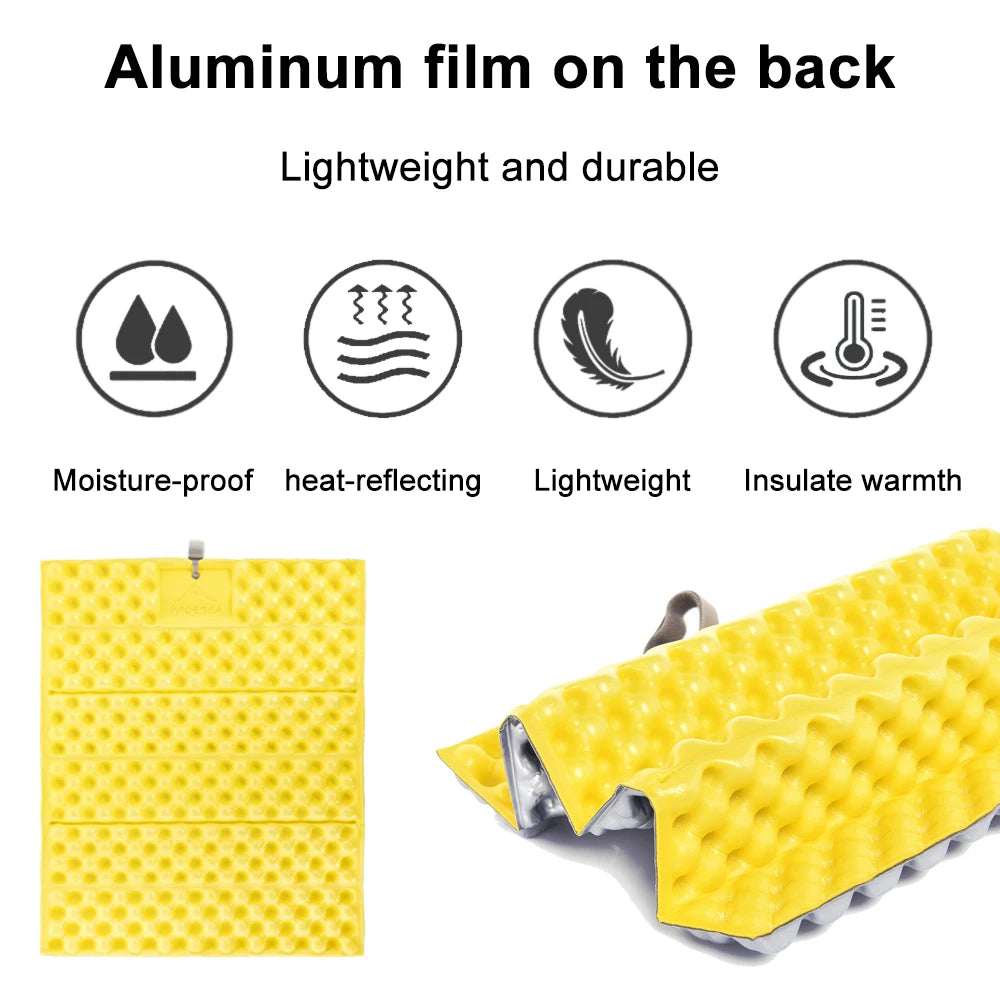 Outdoor Foldable Mat Seat Ultralight Camping Picnic Pad Waterproof XPE Foam Sitting Cushion Chair Hiking Tourist