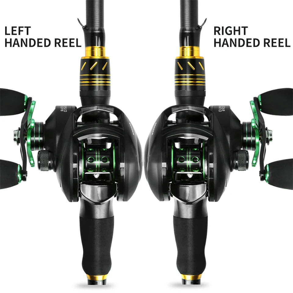 Best Baitcasting Reel BS2000 8.1:1 High Speed Spare Spool Reel Fishing Saltwater Fresh Fishing Casting Fishing Reel