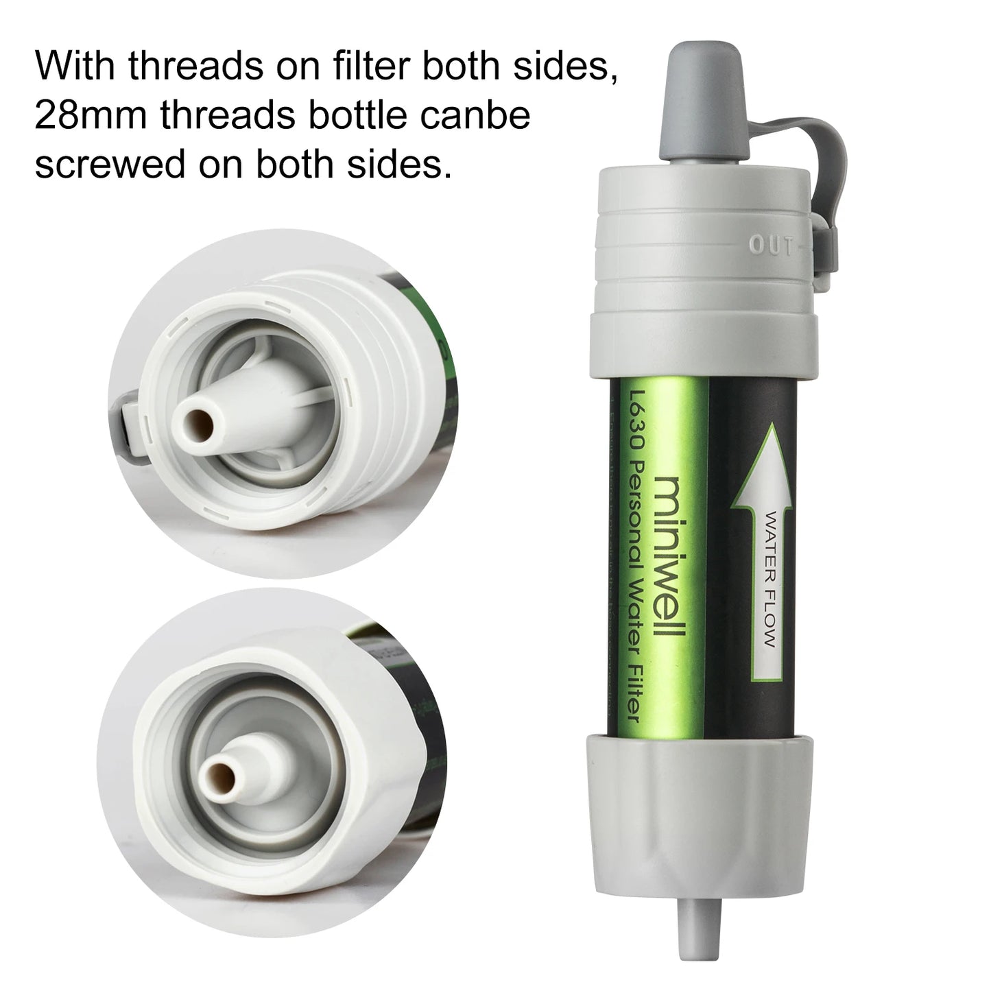 L630 portable Water Filter equipment for military survival kits