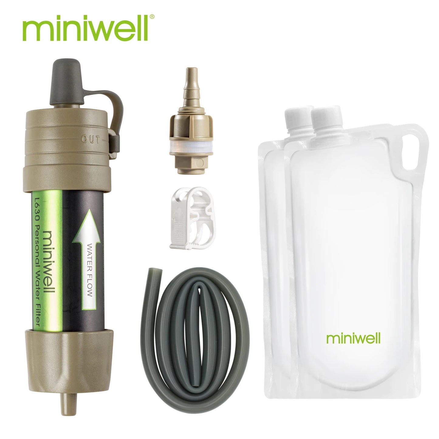 L630 portable Water Filter equipment for military survival kits