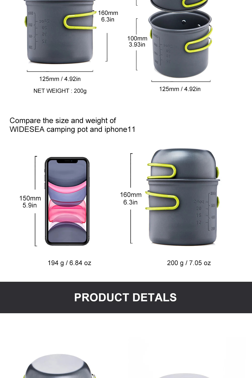 Ultralight Camping Cooking Utensils Outdoor Tableware Pot Set Hiking Picnic Travel Tourist Dishes Supplies Equipment