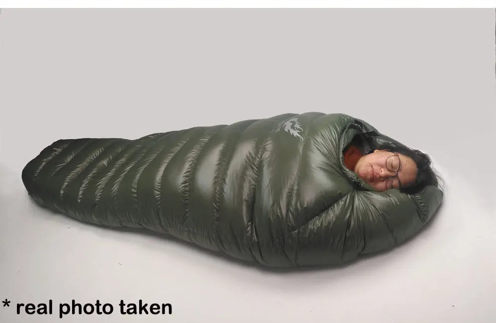 Cold Temperature Winter Sleeping Bag Down Sleeping Bag Winter Camping Sleeping Bag Double