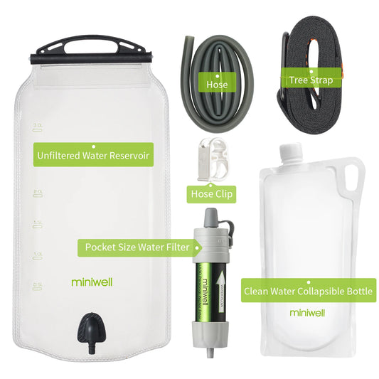 L630 portable Water Filter equipment for military survival kits