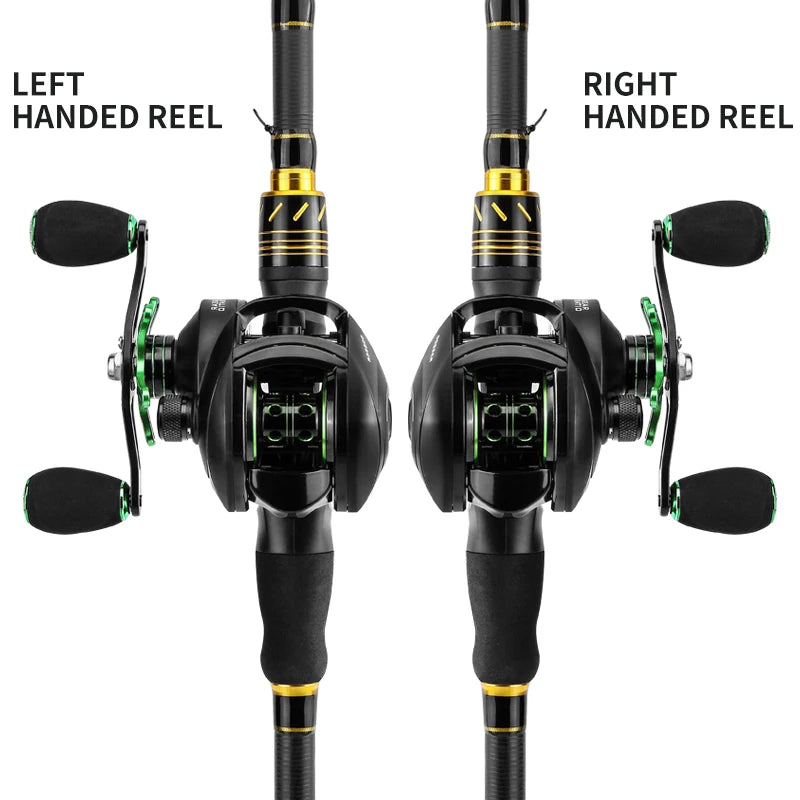 Best Baitcasting Reel BS2000 8.1:1 High Speed Spare Spool Reel Fishing Saltwater Fresh Fishing Casting Fishing Reel