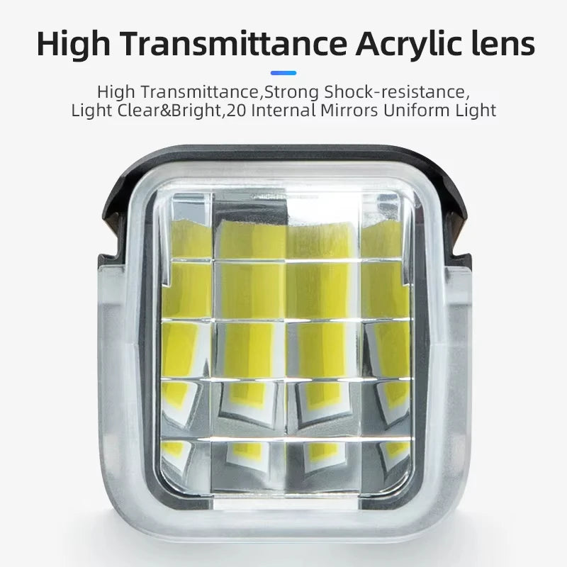 Bicycle Light 1500LM 5000mAh Type-C Charging Bike Light Smart IPX6 Aluminum Alloy Light Front Lamp Cycling Headlight