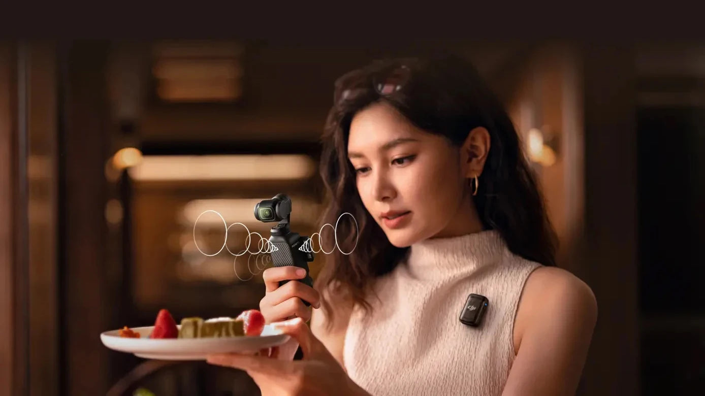 Pocket 3 Vlogging Camera 1-Inch CMOS &4K/120fps 3-Axis Gimbal Mechanical Stabilization Original Brand in Stock