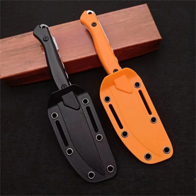 BM 15700 Fixed Blade Knife CPM-154 Blade Santoprene Handle Durable Outdoor Camping EDC Hiking Portable Multitool Straight Knives