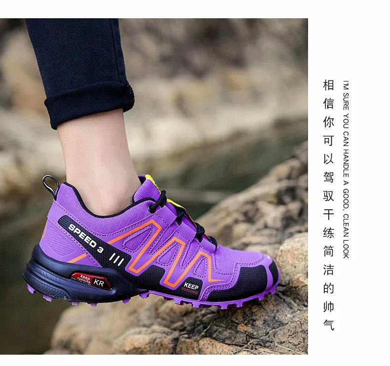 2025Summer Breathable Comfortable Lightweight High-Quality Outdoor Women's Shoes Solomon Series Hiking Shoes Couple Style36-42
