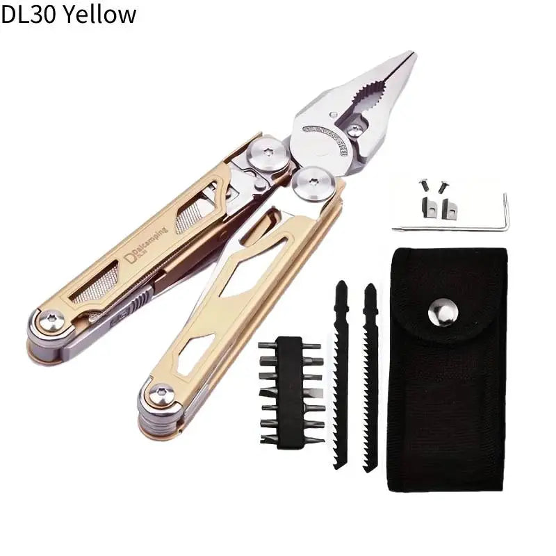 DL301 DL30 DL1 Diy Multi Tool Folding  Knife Multi-tool Clamp EDC Manual Hand Tools Multifunctional Plier Multitools