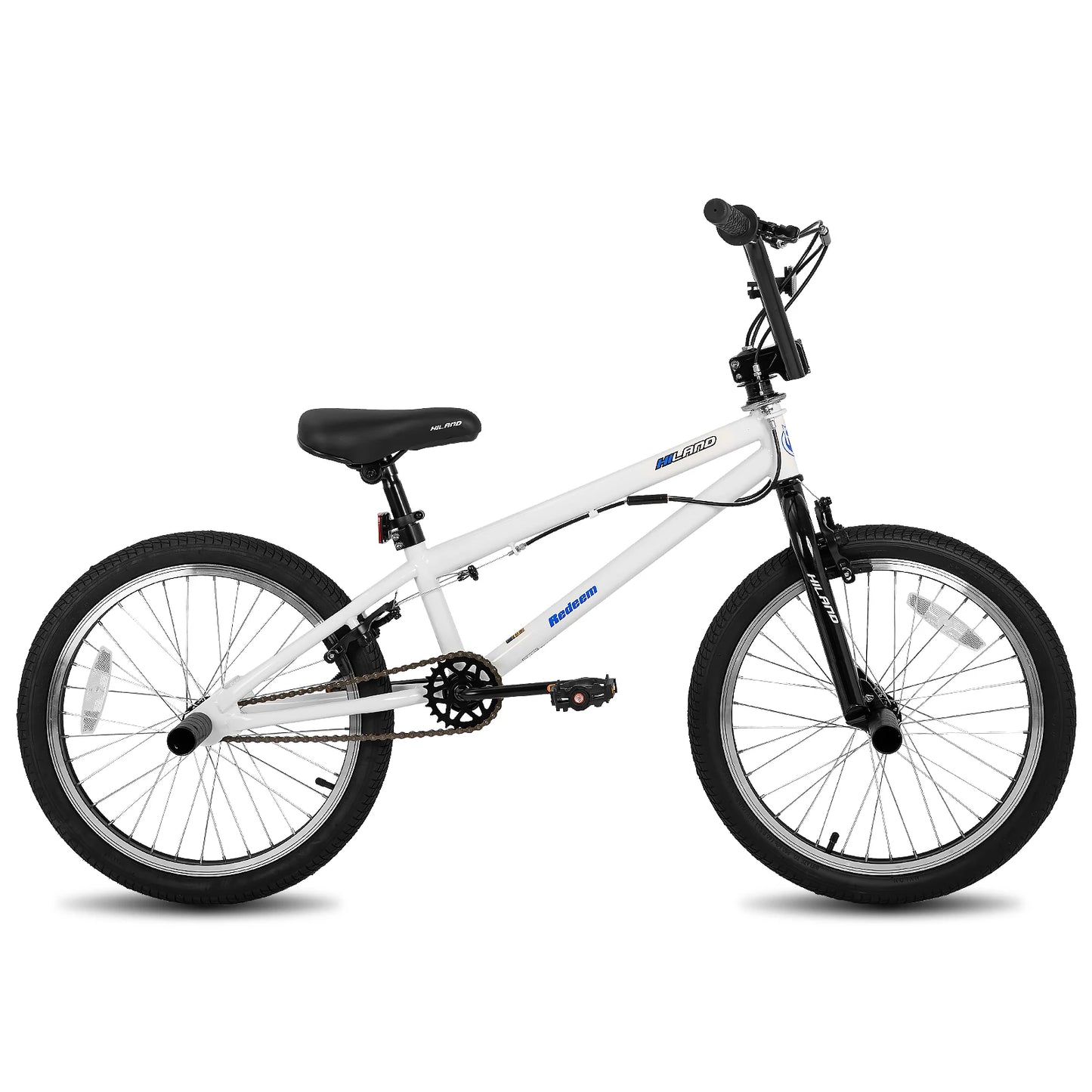 20 inch Freestyle Kids BMX Bike,Beginner-Level to Advanced Riders with 360 Degree Gyro & 4 Pegs, Kids' Bicycles