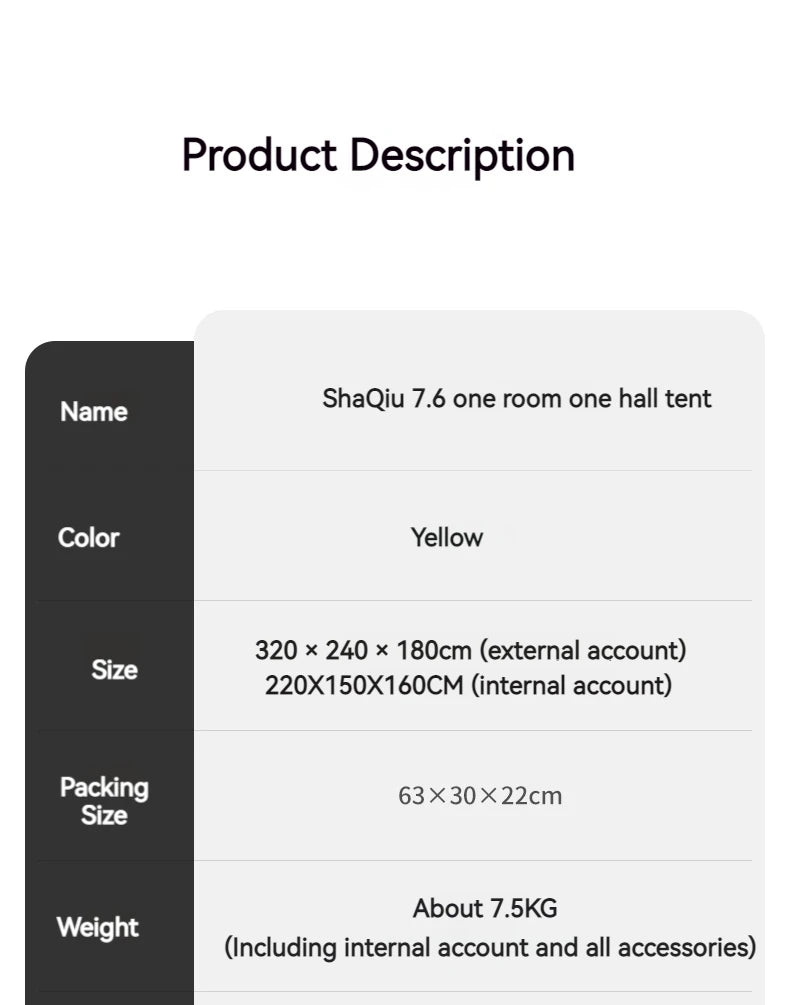 Dune 7.6 Camping Tent 2 People 4 Season Tent Ultralight PU2000mm Outdoor Travel iking Tent With Chimney Screen Window