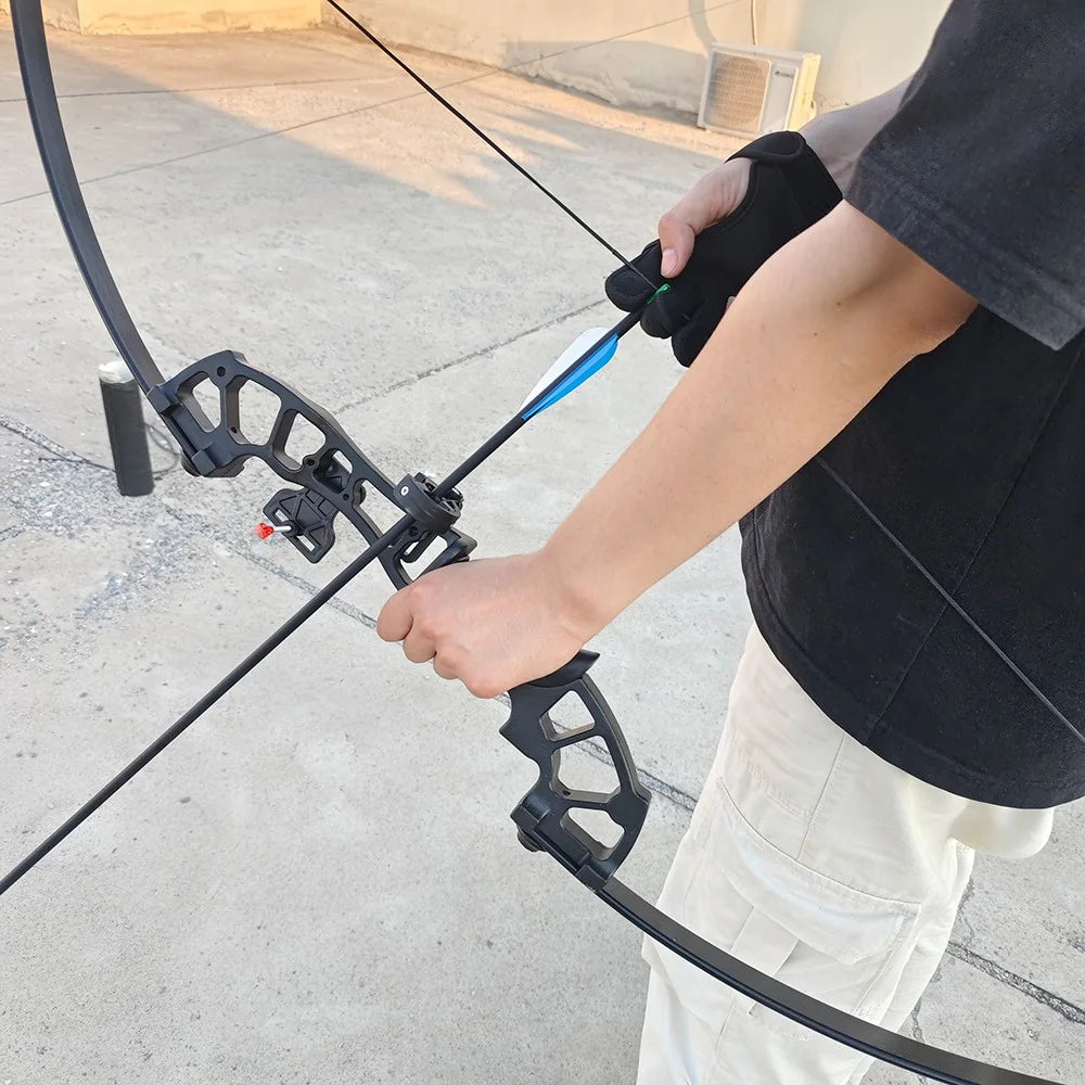 Recurve Bow 60" 25-60lbs Takedown with Bamboo Core Limbs Wooden Riser Right Hand for Archery Hunting Shooting Accessories