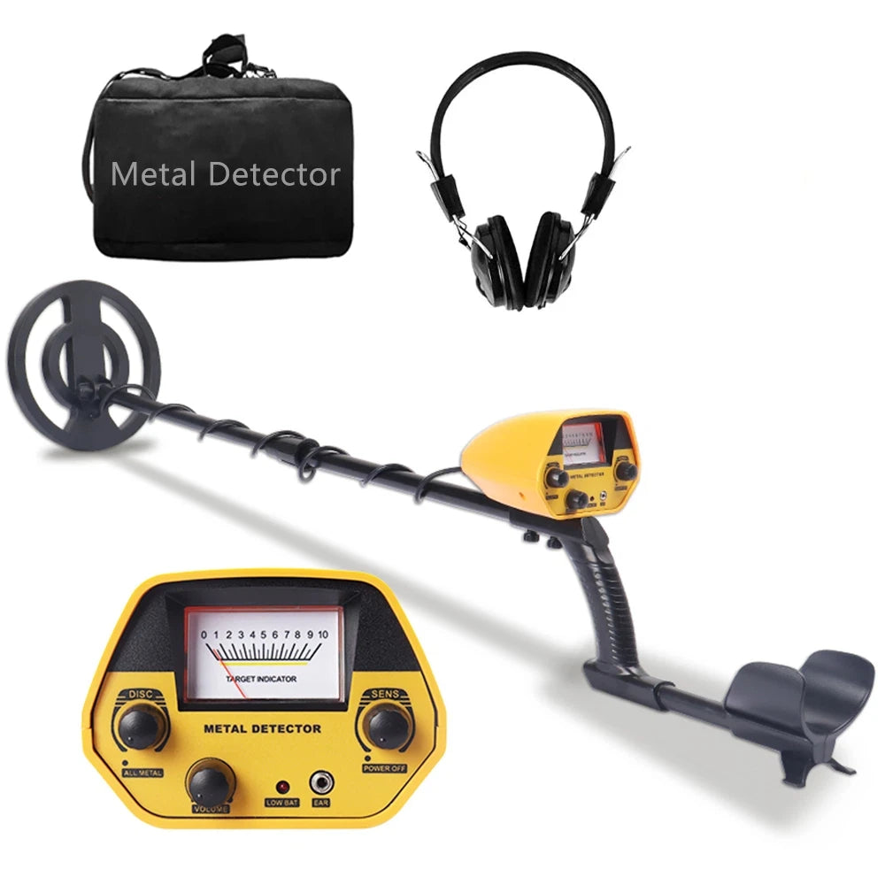 TC1 Underground Professional Portable Metal Detector With Multiple Modes Gold Detector Outdoor Treasure Hunting Adventure Beach