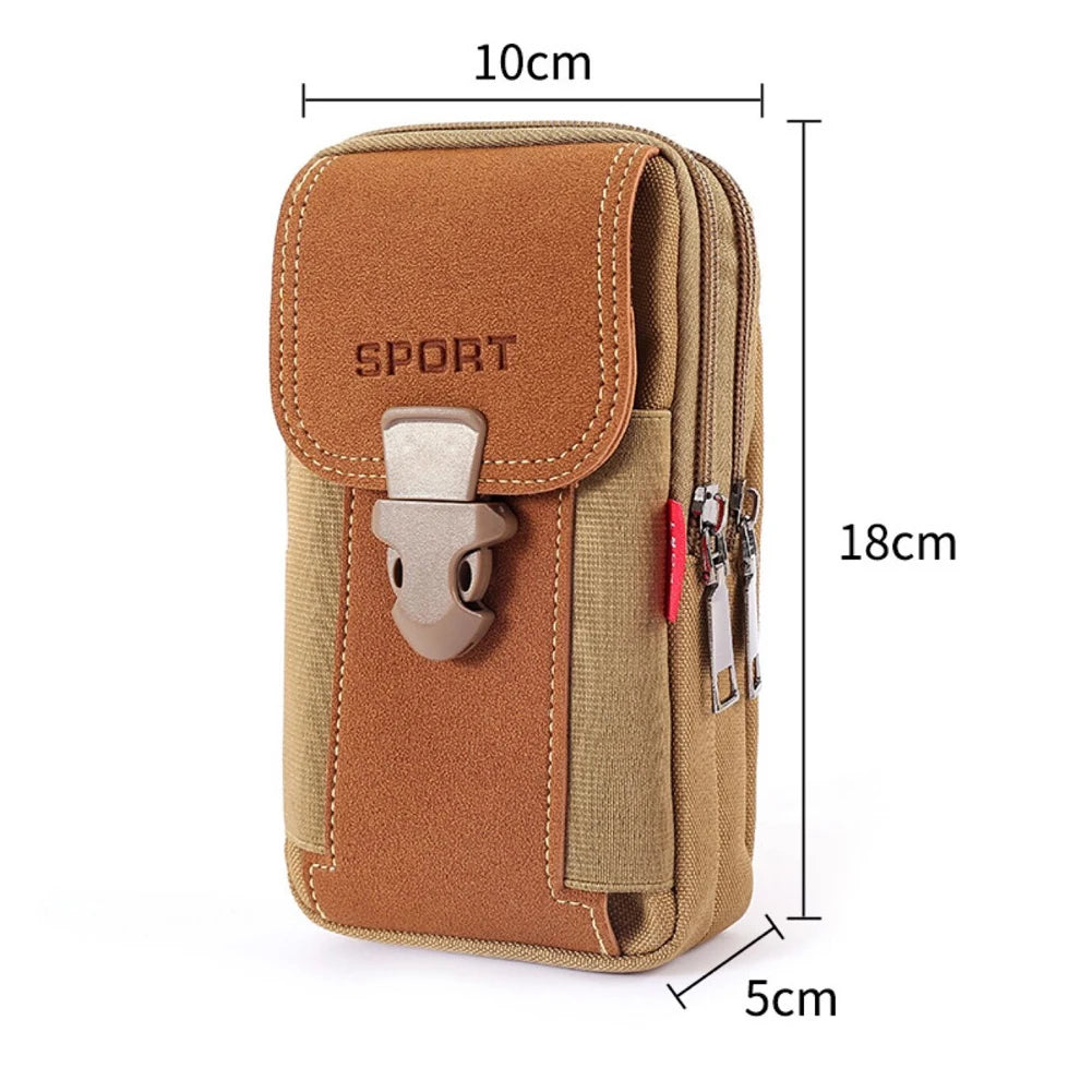 Molle Bag Men Tactical Molle Pouch Belt Coin Purse Waist Bag Outdoor Waist Fanny Pack Phone Pouch Camping Bags