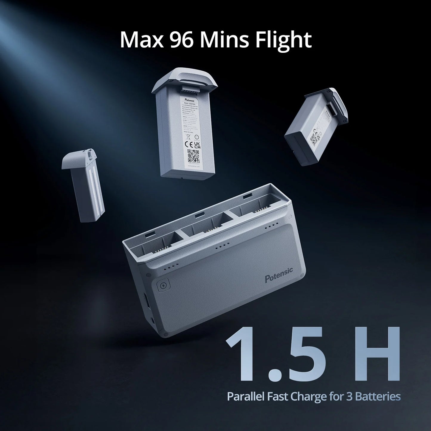 4K GPS Professional Drone Max 6-KM, 3-Axis Gimbal, Visual Tracking, QuickShot, Under 249g, Return to Home-ATOM