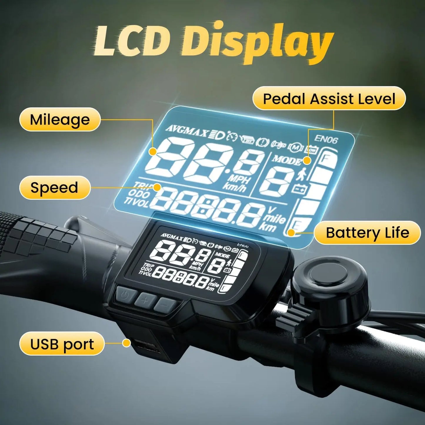 1000W Peak Electric Bike for Adults Foldable 28+MPH 80Miles Removable Battery Fat Tire Off-road E-bike EK4 EK5 Mars700