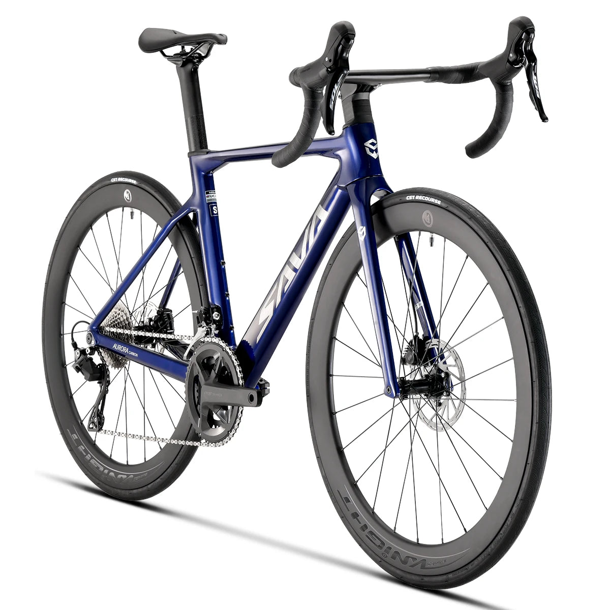 A7L Pro Carbon Fiber Road Bike, 700C Adult Racing Model, Equipped with Shimano 105 R7120 Groupset, 24-Speed Hydraulic Brake