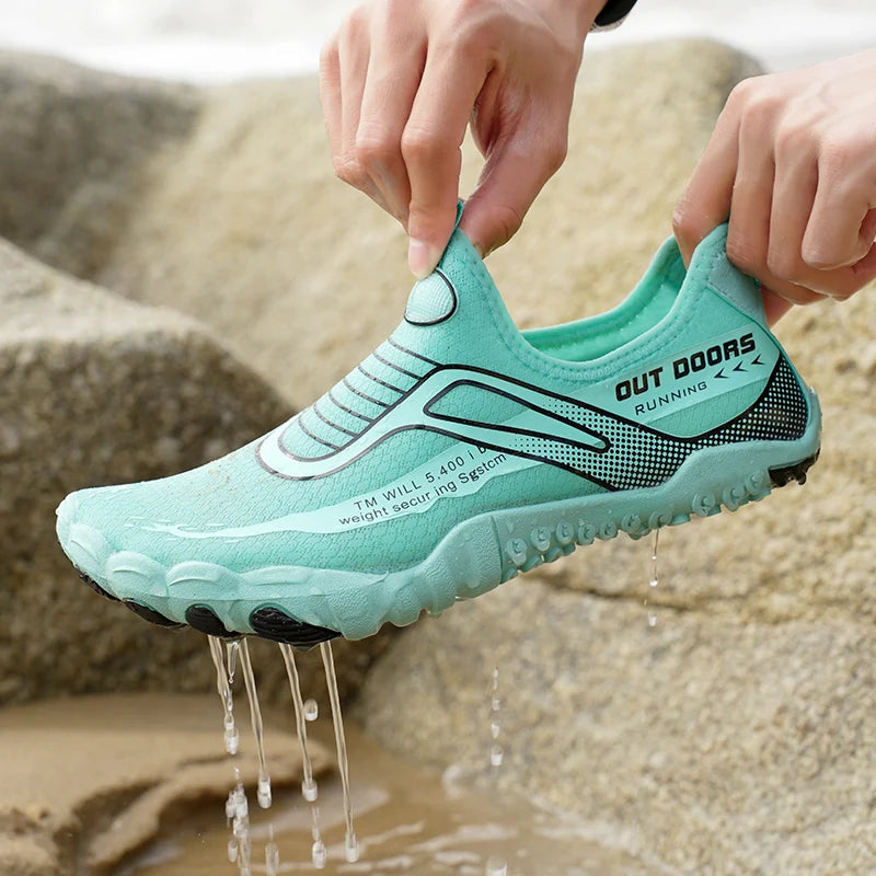 Women Quick Dry Water Shoes Non Slip Breathable Barefoot Aqua Sneakers Ladies River Trekking Hiking Wading Footwear For Beach Sw