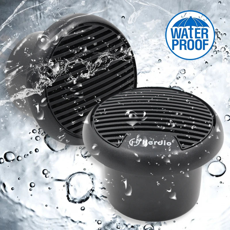 140W Two-Way Marine Waterproof Stereo Mini Speaker System Is Applicable To ATV UTV Motorcycle Outdoor
