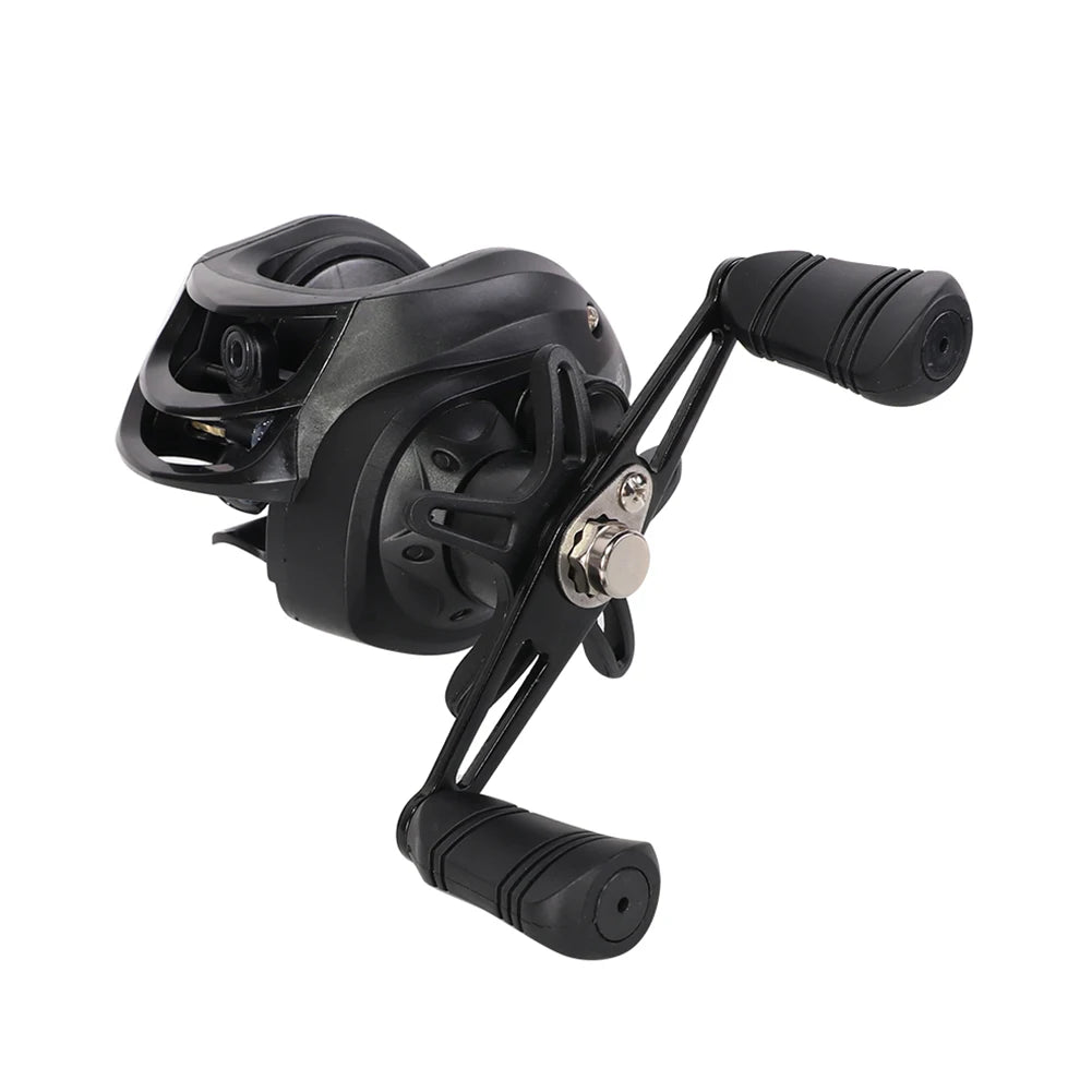 Baitcasting Fishing Wheel 7.2/1 Gear Ratio Fishing Reels Wheel Max Drag 10kg Saltwater Freshwater 18+1BB Fishing Accessory