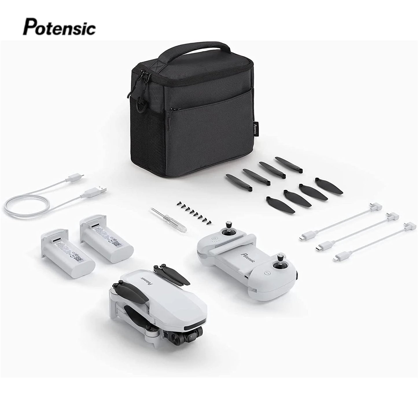 Drones Under 249g GPS Auto Return Single Axis Gimbal EIS Professional Drone Max 4-KM Waypoint Flight Follow Me-ATOM SE