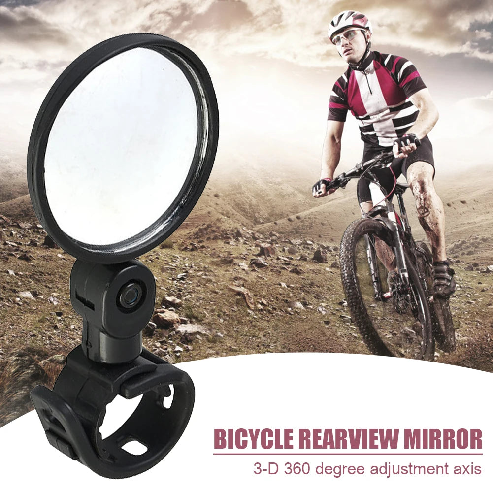 Bicycle Rear View Mirror Bike Cycling Wide Range Back Sight Reflector Adjustable Left Right Mirror Bike Parts