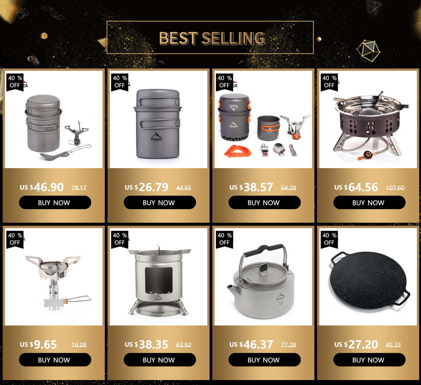 Camping 1.3L 2.3L Cookware Outdoor Cooking Set Heat Cooker Travel Tableware Pot Kettle Tourist Kitchen Utensil Equipment