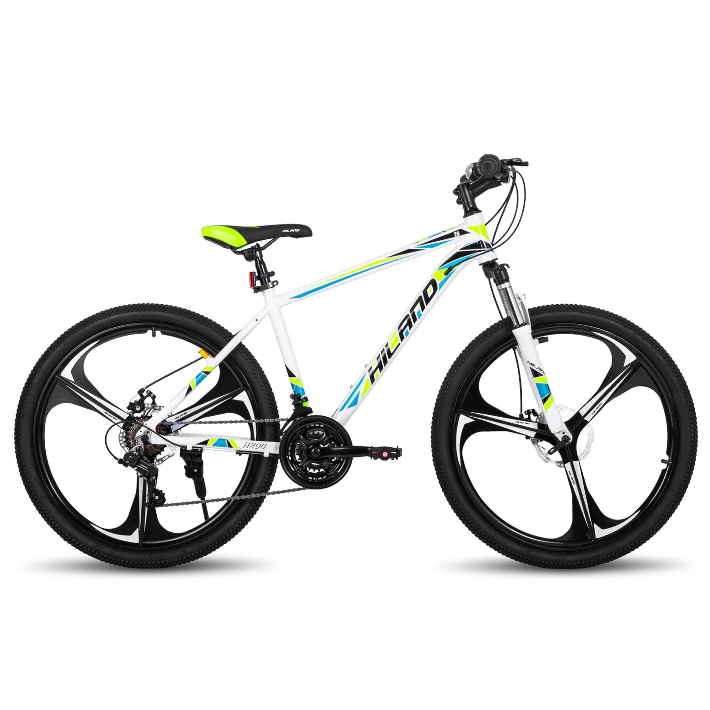 Mountain Bike,Shimano 21 Speeds Drivetrain,Aluminum Frame 26 Inch Wheels, with Disc-Brake for Men Women Men's MTB Bicycle