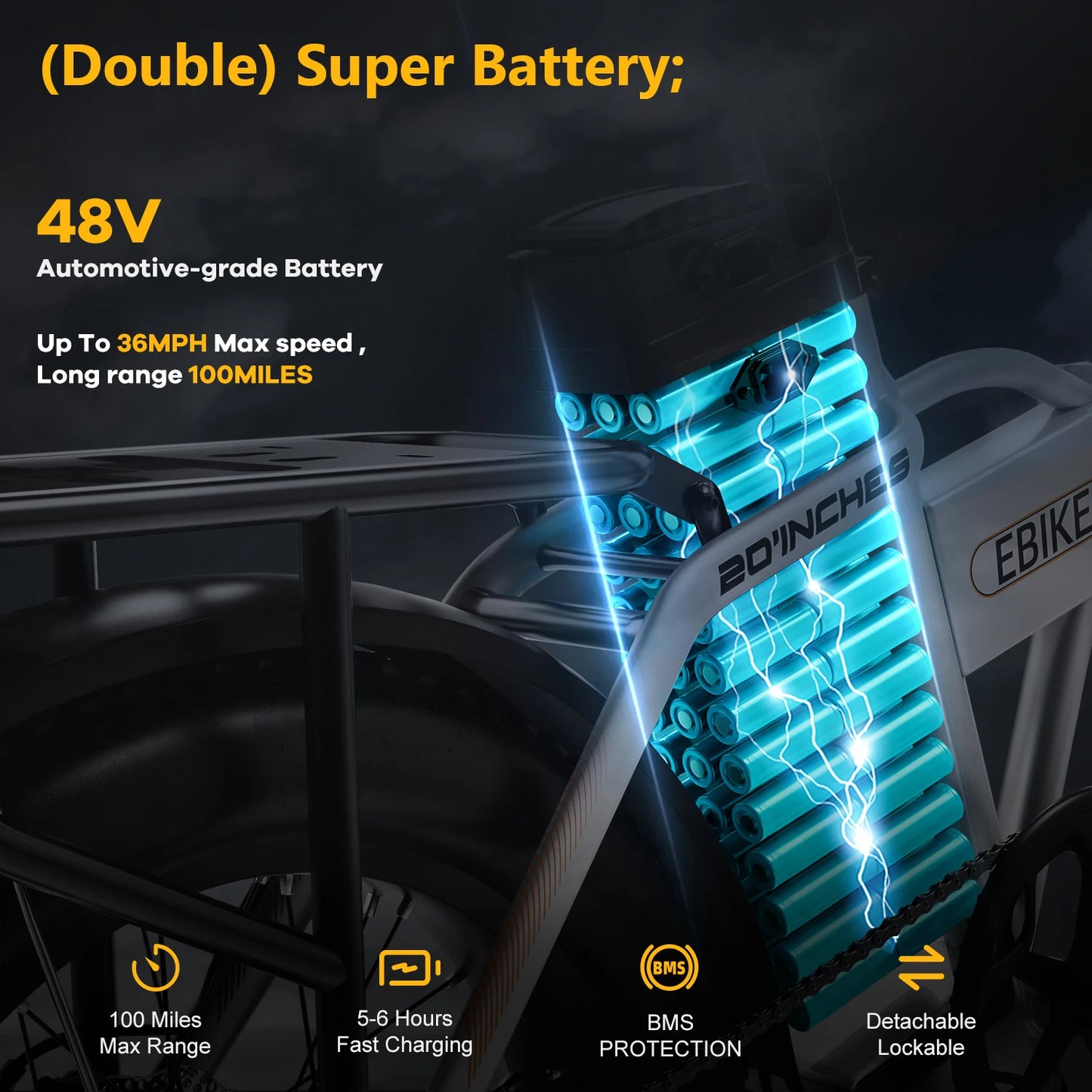 1000W Peak Electric Bike for Adults Foldable 28+MPH 80Miles Removable Battery Fat Tire Off-road E-bike EK4 EK5 Mars700