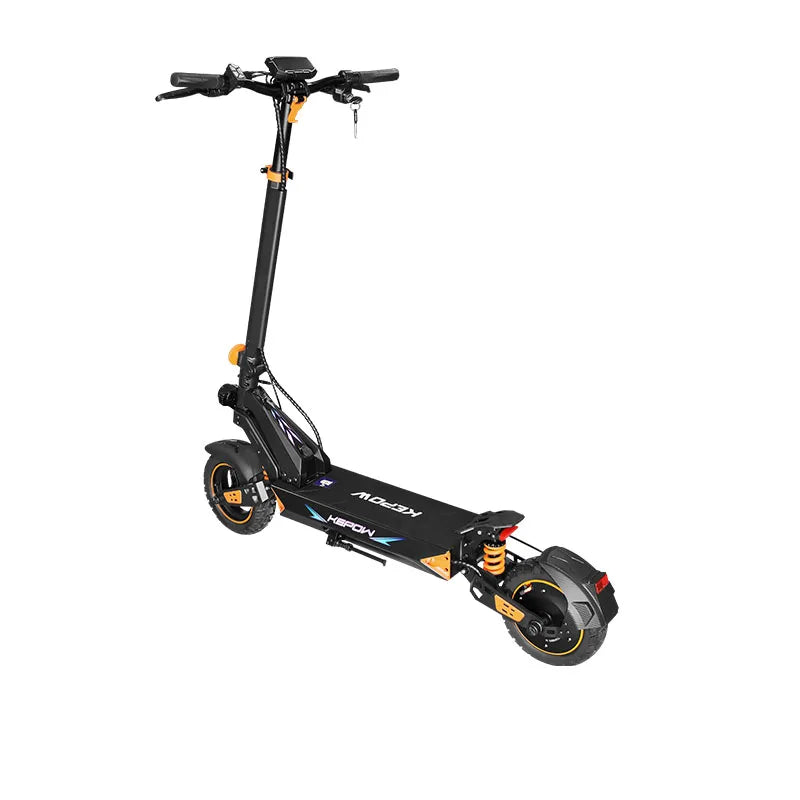 D3 Electric Scooter 52V 20.8Ah Battery 1200W Peak Motor Up to 31MPH High Speed 10 Inch Off‑Road Pneumatic Tires Foldable Design for Adults Portable Commuting E‑Scooter with Smart App Control Dual Suspension Long Range Urb