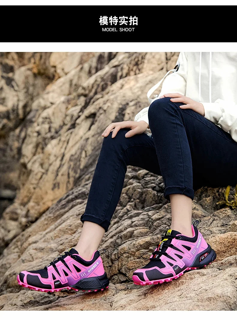 2025Summer Breathable Comfortable Lightweight High-Quality Outdoor Women's Shoes Solomon Series Hiking Shoes Couple Style36-42