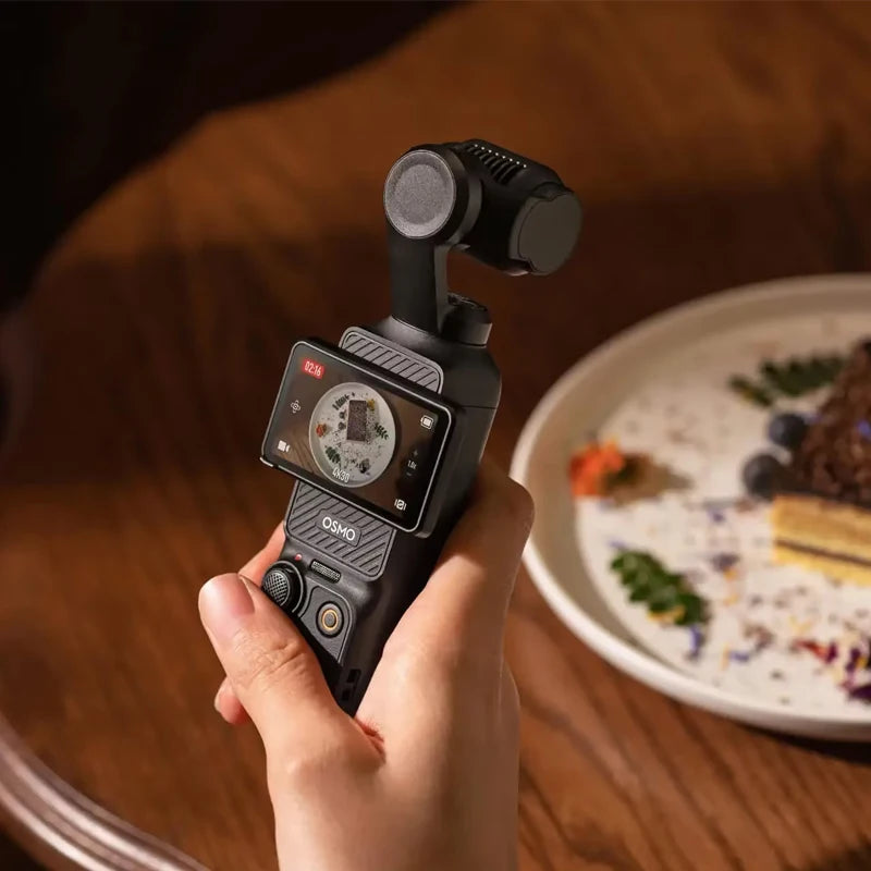 Pocket 3 Vlogging Camera 1-Inch CMOS &4K/120fps 3-Axis Gimbal Mechanical Stabilization Original Brand in Stock