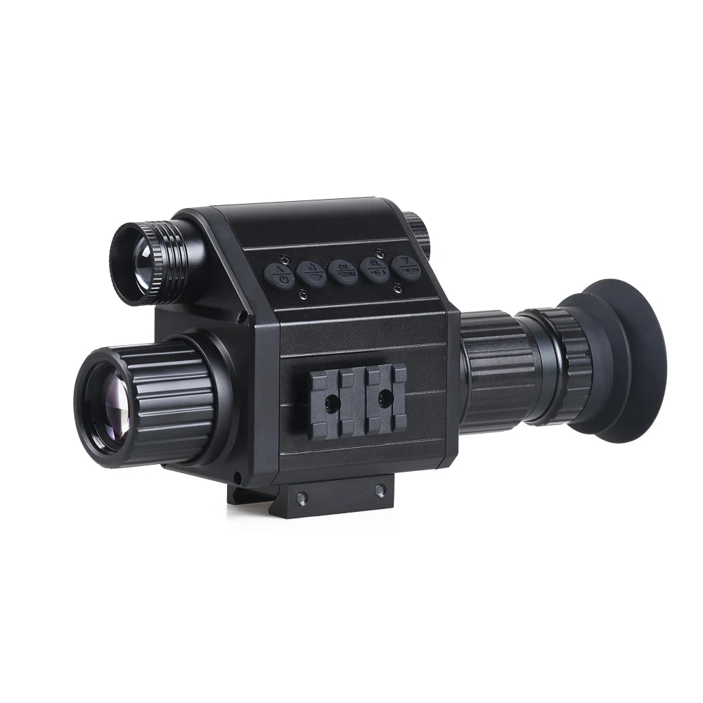 Digital Night Vision Riflescope 940nm IR Scope Sight Monocular 5X Zoom HD 1080P Video Photo 300m Night Vision for Hunting