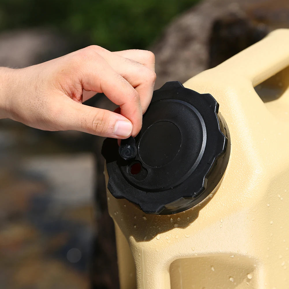 12L Camping Water Container  Water Storage Carrier Portable Large Capacity Outdoor Hiking Accessories