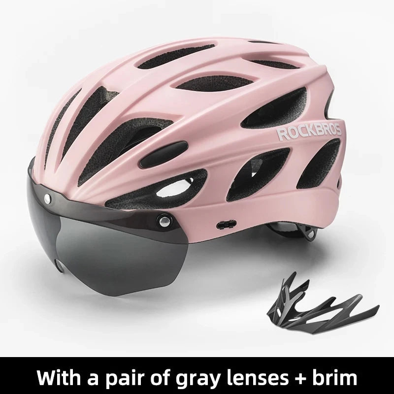 Bike Helmet EPS Integrally-molded Breathable Lightweight Cycling Safety Helmet Men Women MTB Road Bicycle Helmet