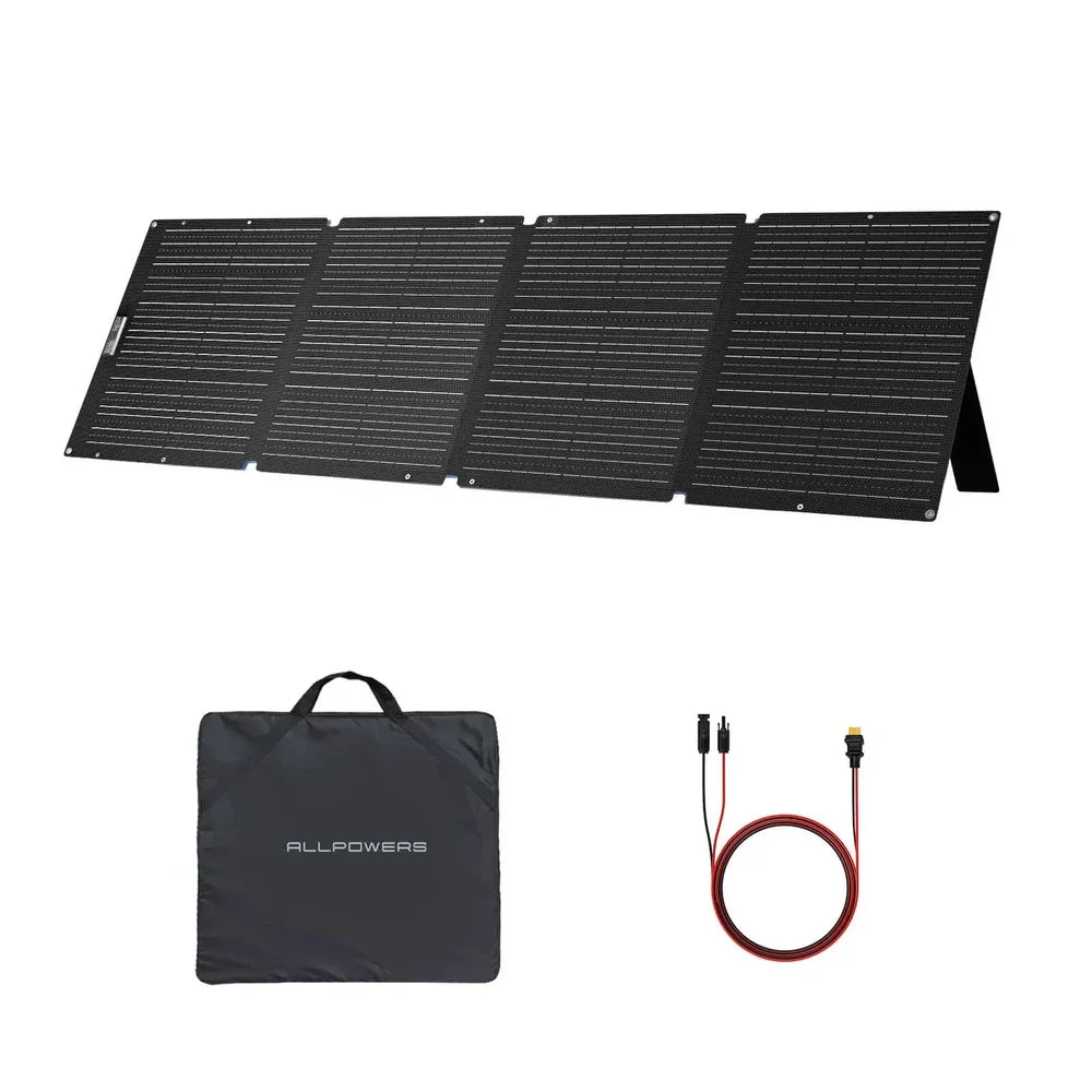 Foldable Solar Panel 400W / 200W / 140W / 100W / 60W with Solar Output for Power Station Solar Generator,for PRV, Home